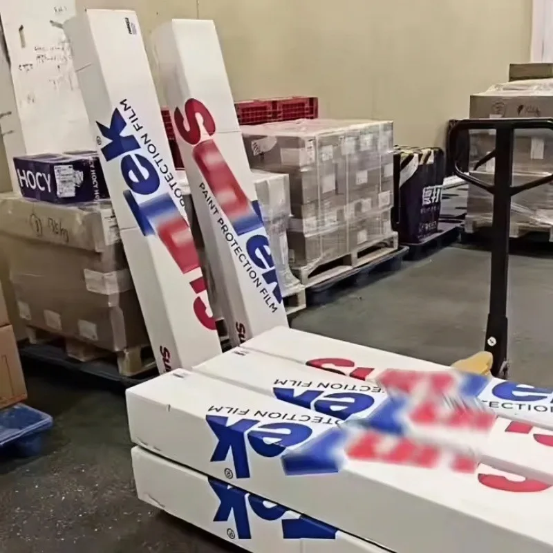 Suntek PPF 9.5mil 1.52X15m مضاد للتصادم لامع أسود وغير لامع ذاتي اللصق PPF طبقة حماية من البولي يوريثان الحراري مضاد للخدش بدون أصفر