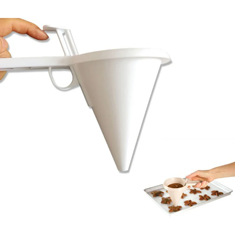 أدوات خبز قمع المطبخ المعجنات القابلة للتعديل، الثلج، الحلوى، موزع الخليط الكريمي للشوكولاتة، الكوكيز، الكب كيك، الفطائر #1