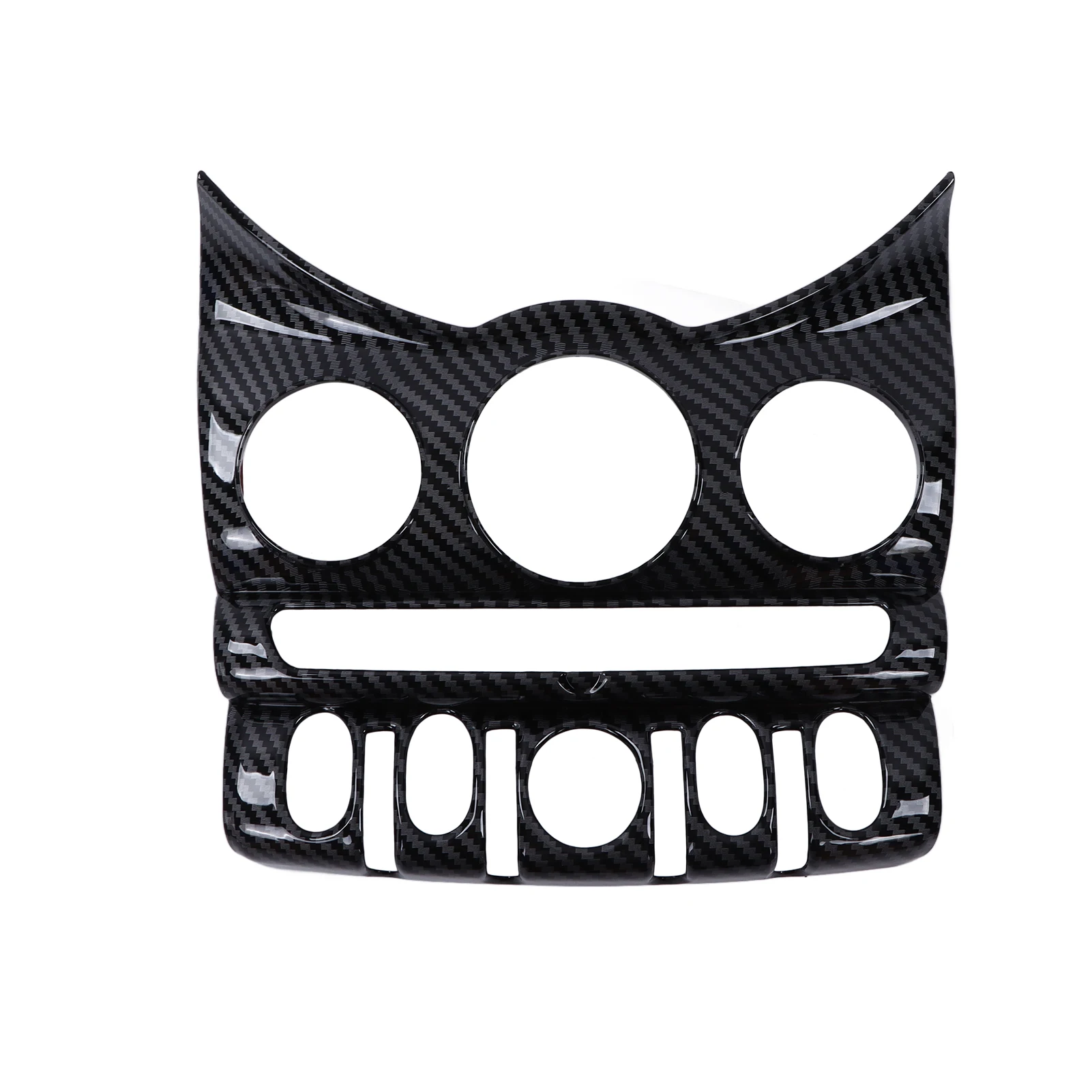 Auto Airconditioning Cd Paneel Cover Trims Frame 6,5in Ac Cd Panel Sticker Carbon Voor Mini Cooper F55 F56 F57 2014-2021
