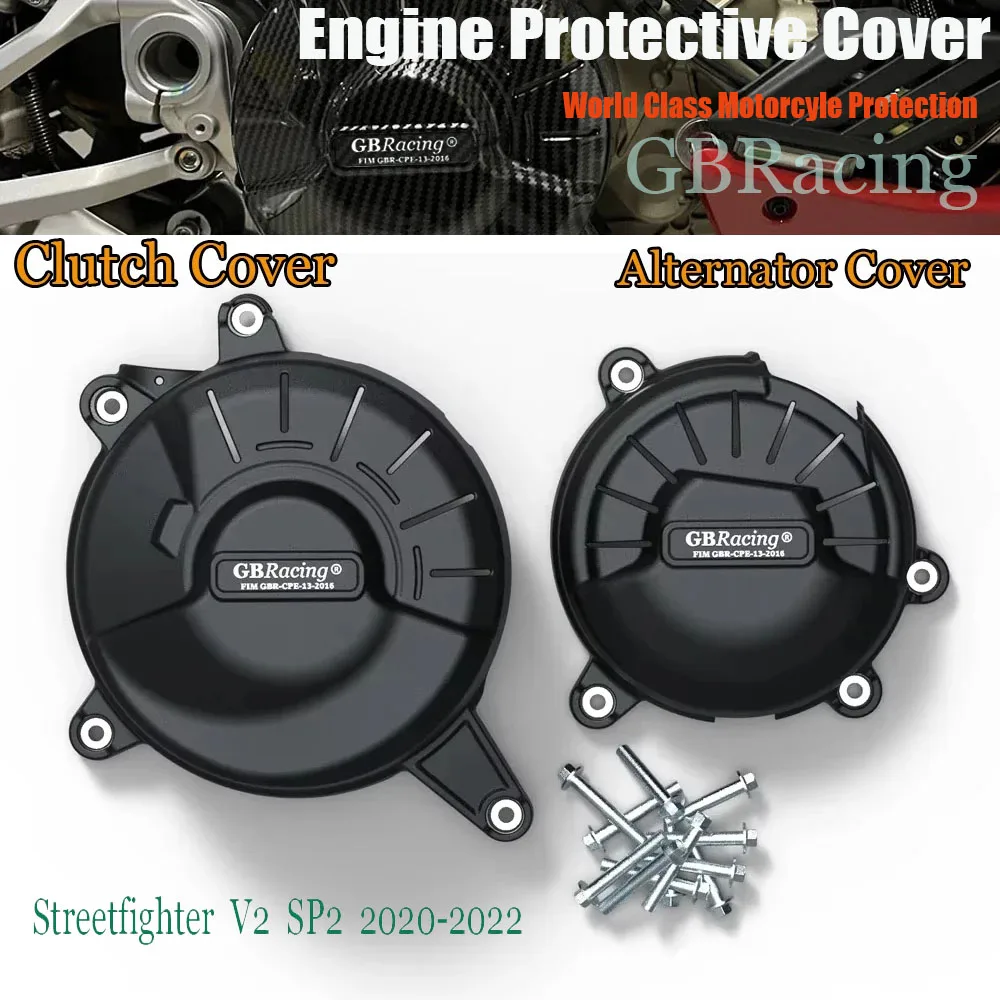 For DUCATI Streetfighter V4 V4S 2020-2022 Side dumping Impact-resistant Accessorie Engine Cover Protection