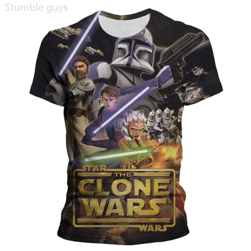 camiseta-masculina-de-manga-curta-star-wars-anime-kids-boys-com-estampa-gar-saxon-e-desenhos-animados