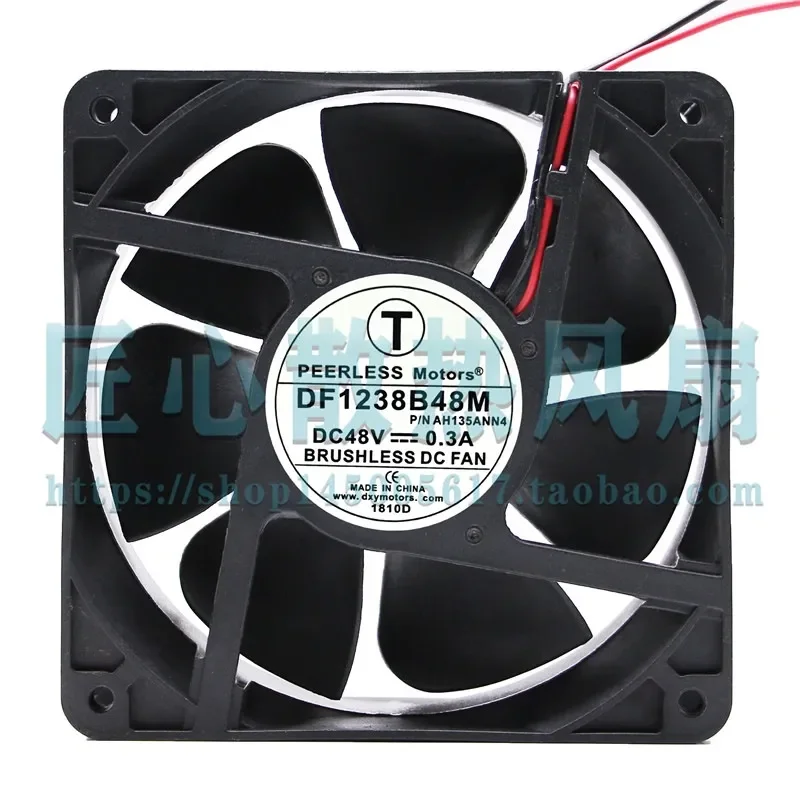 PEERLESS Motors DF1238B48M DC 48V 0.3A 120x120x38mm Cooling Fan for Electronic Equipment