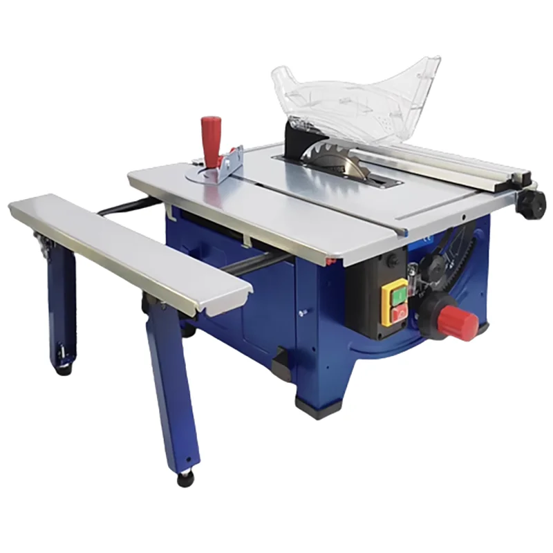 8-Inch Household Miniature Woodworking Table Saw Electric Multi-Function Precision Dust-Proof Decoration Cutting Machine