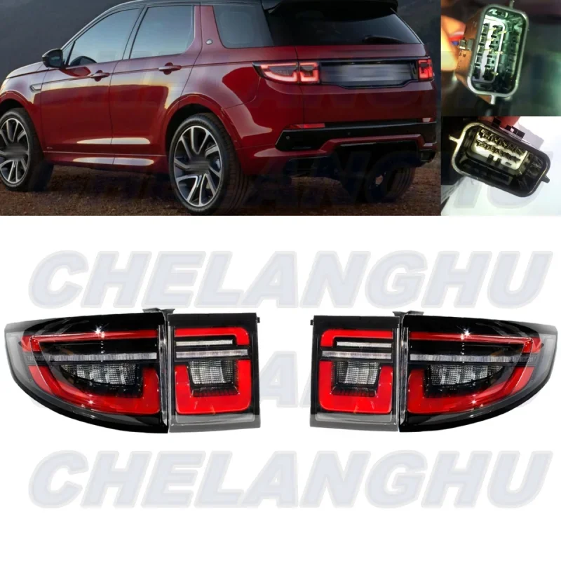 

LED Tail Light For Land Rover Discovery Sport 2020 2021 2022 2023 4 pcs Rear Lamp Brake Light Car accessories