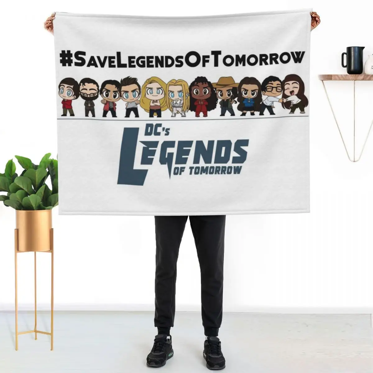 

Save Legends Of Tomorrow - Group Throw Blanket No Pilling Soft Warm Blanket for Bed