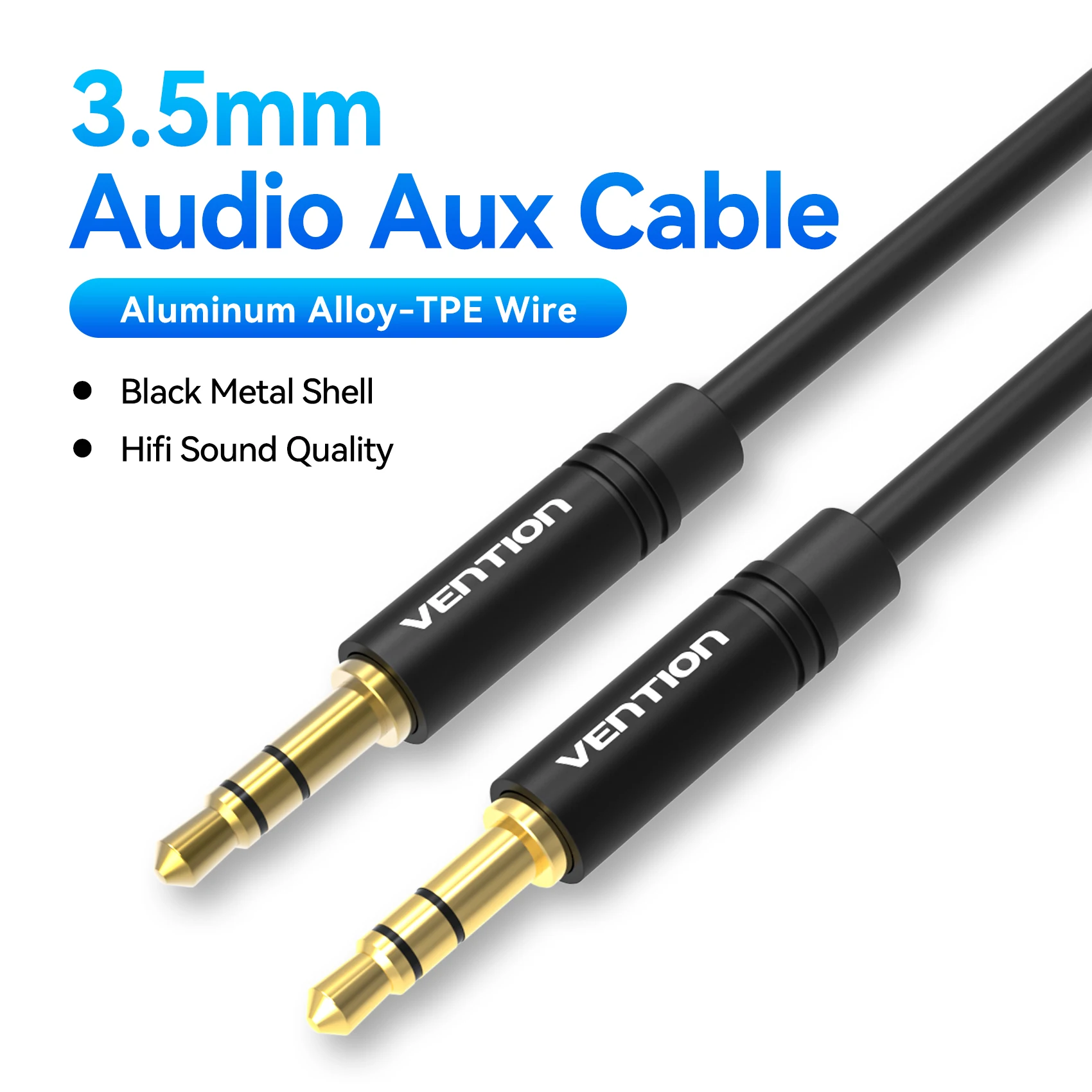 Ventie 3.5mm Jack Audio Kabel Man op Man 3.5mm Audio Aux Kabel Jack voor Telefoon Auto hoofdtelefoon Luidsprekerkabel Draad Lijn Aux Koord