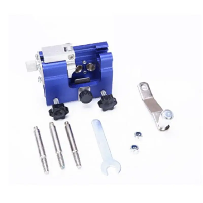 

【HAPPY】Portable Chainsaw Sharpener Hand-Cranked Design Includes 3 Grinding Rods, Effective Sharpening Tool