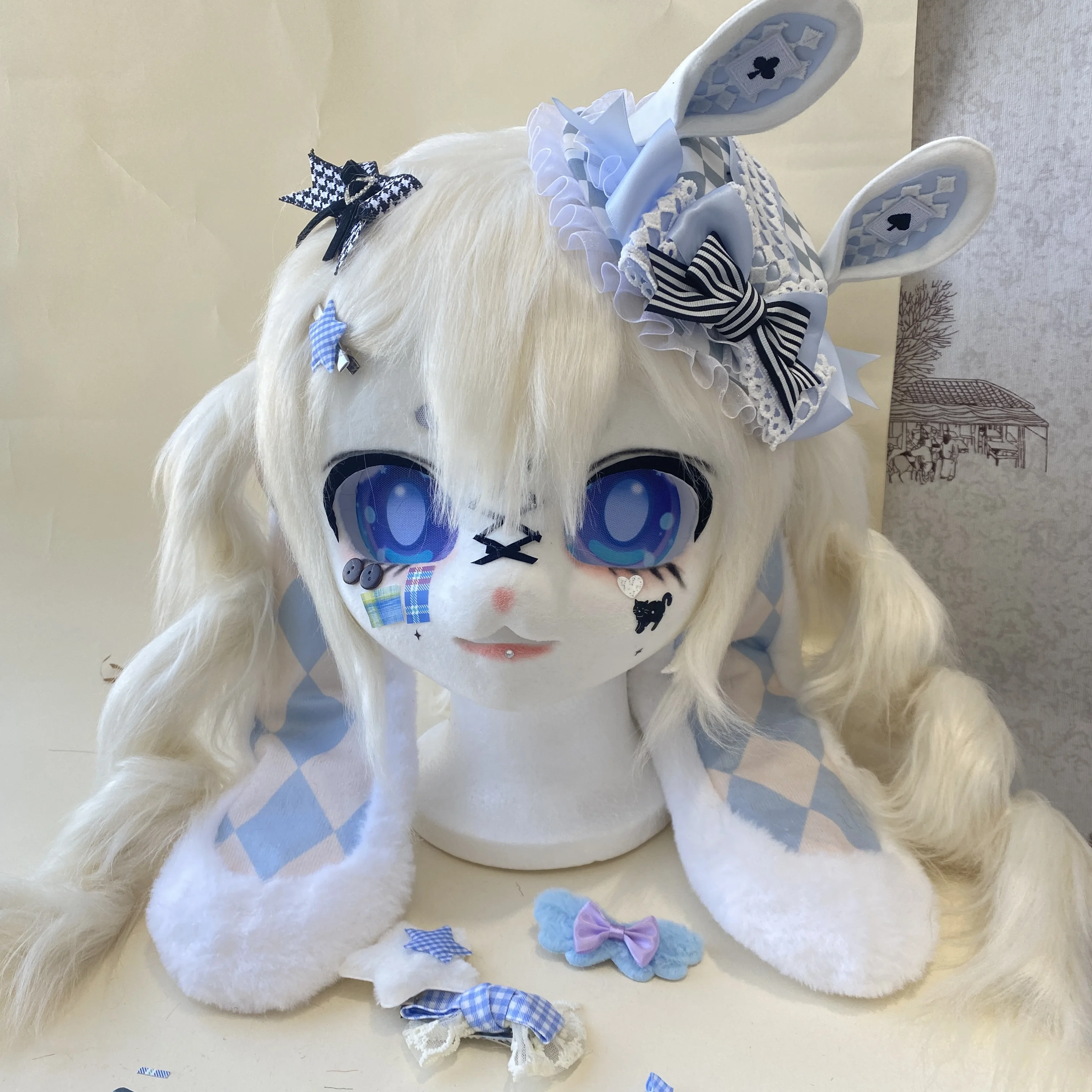 Gurglelove Mask Half Face Cosplay Costume -AliExpress