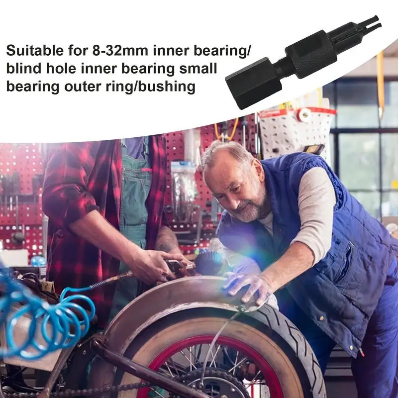 Penarik bantalan roda, alat penarik bantalan lubang buta, Collet baja, penarik Hub bantalan mobil, penarik Hub Internal dalam