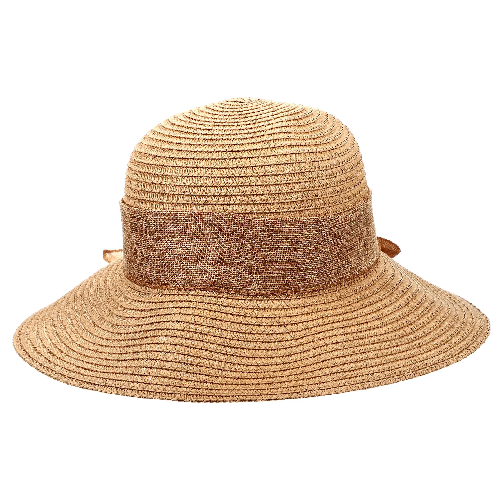 

Straw Sun Hat Wide Brim Beach Hats for Women Men UV Khaki Casual Breathable Travel Outdoor Comfortable Sun