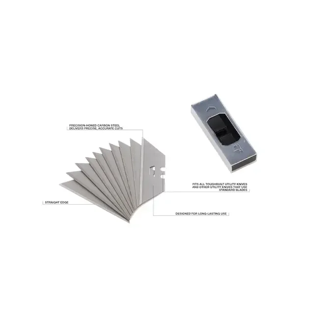 Imagem -04 - Toughbuilt Tb-h4s3080 Tb-h4s5 Tb-h4n-5 Pacote com 30 Lâminas de Faca Utilitária Lâminas de Chifre de Vaca Lâminas Trapezoidais