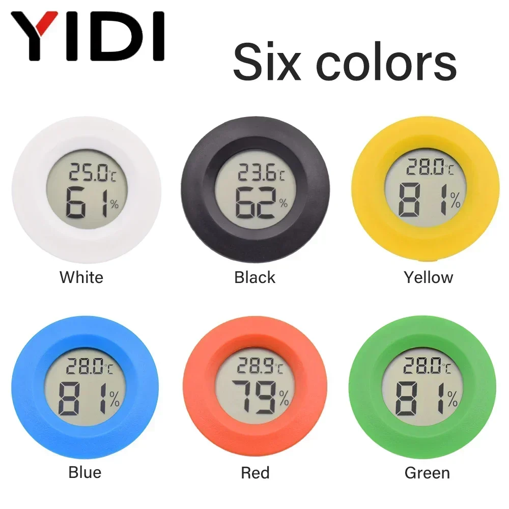 Mini Digital Hygrometer Thermometer Indoor Tester Aquarium Incubator Temperature Gauge Sensor Humidity Meter Detector Monitor