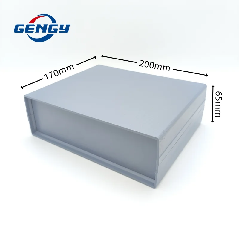 

Enclosure Case Plastic Box 200x170x65mm Circuit Board Project Electronic DIY Wire Junction Boxes with Screws 1PCS