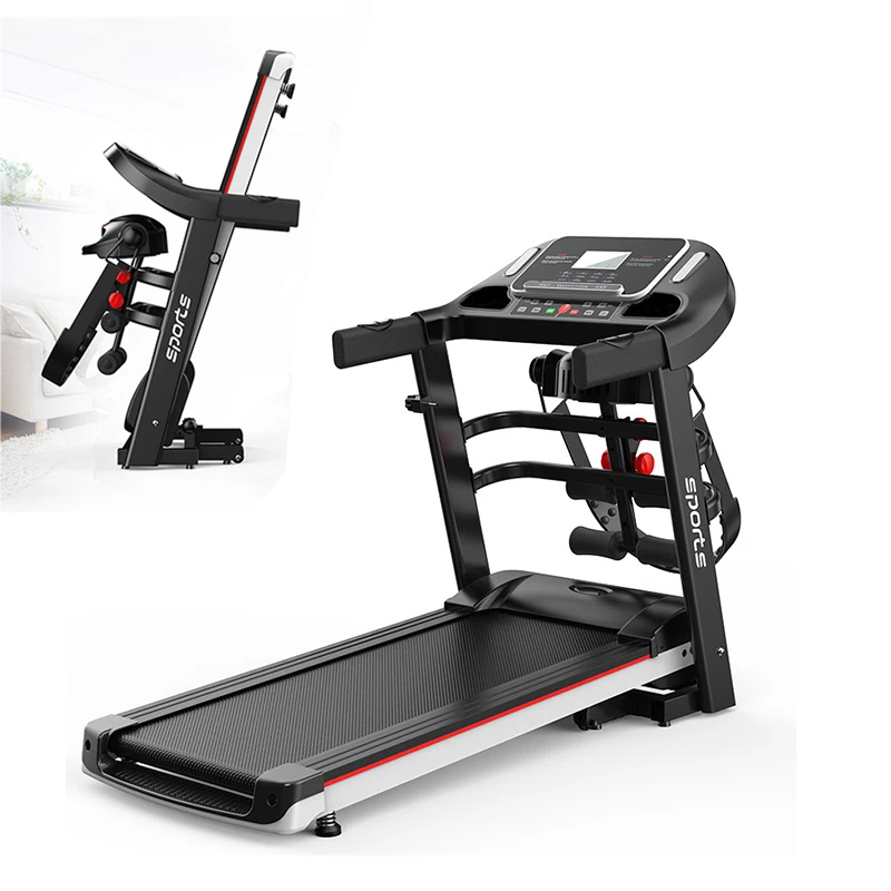 

Manufacturer's New Portable Mini Electric Walking Treadmill Fully Foldable Home Fitness Exercise Machine For Weight Loss Heart