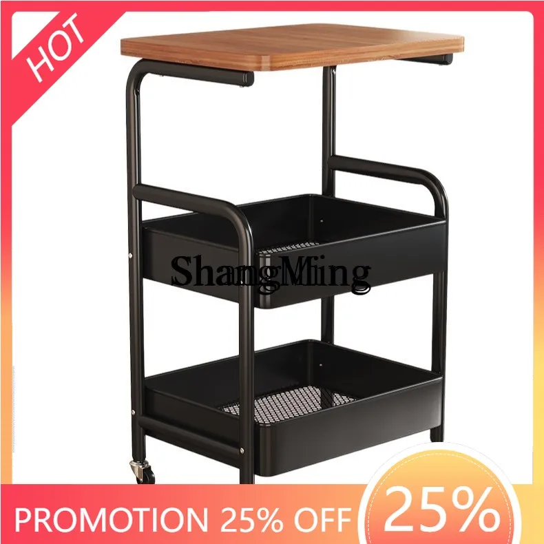 

FG detachable coffee table snacks living room sofa side table medieval style trolley storage