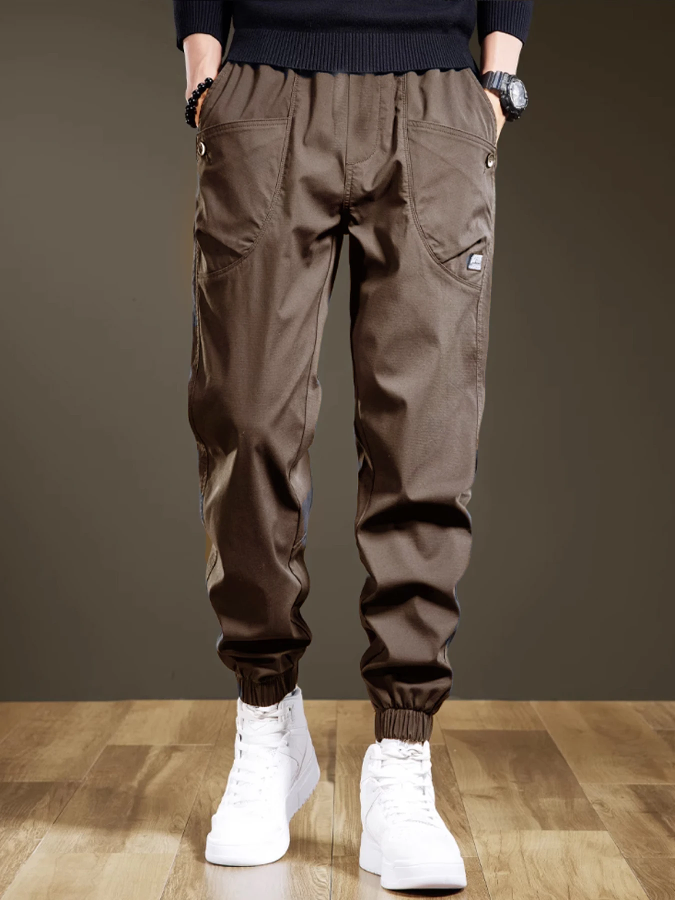 

Cargo leggings men loose casual ins trendy cargo pants men trend nine minutes casual pants men