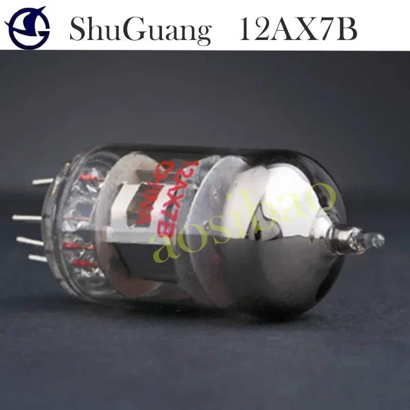 Shuguang 12AX7B Vacuum Tube Replace ECC83 7025 6N4 12AX7 Tubes Original Precision Pairing Applicable To Audio Amplifier Genuine