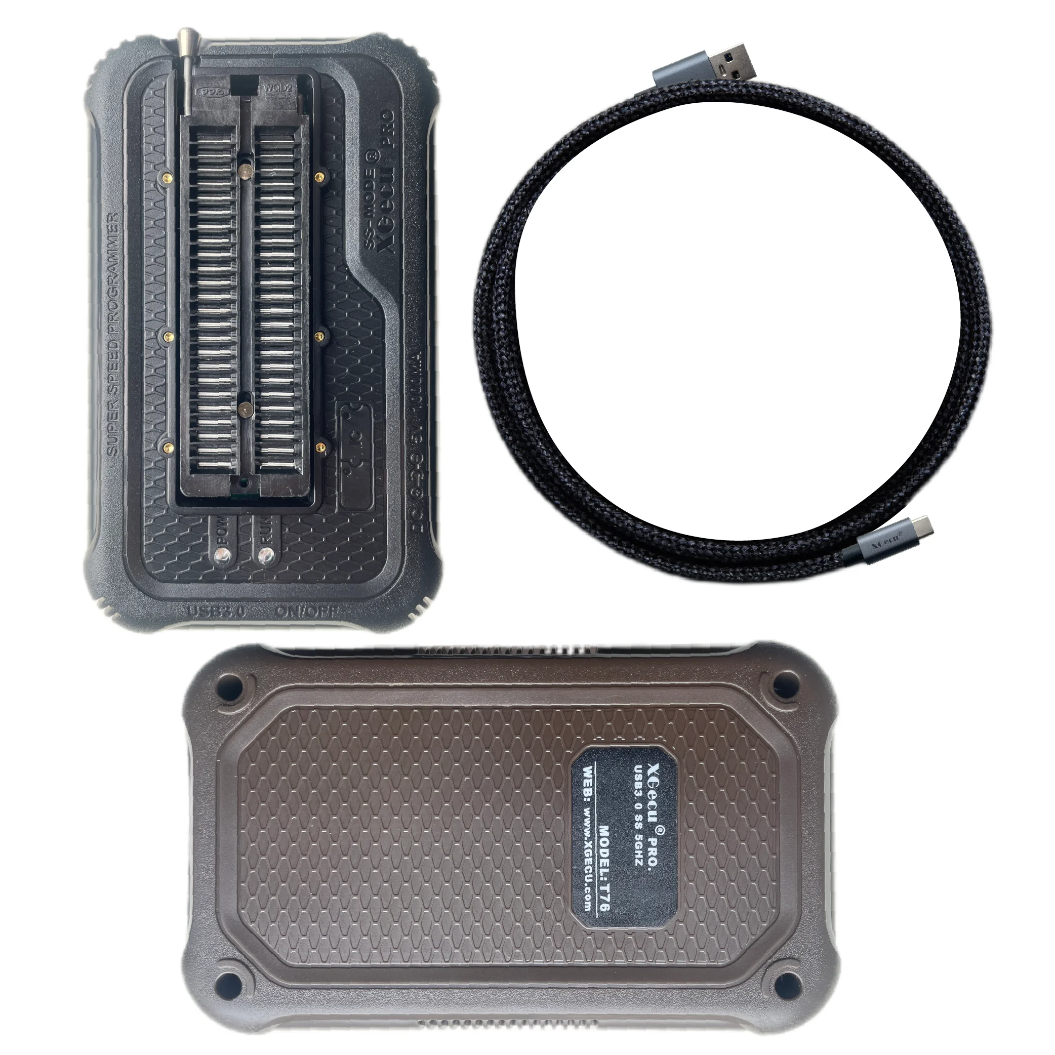2026 T76 USB3.0 Universal Programmer support EEPROM NOR NAND EMMC MCU GAL;Minpro/TL866II/T56 programmer Replacement IC tes view 4