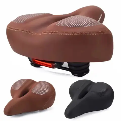 자전거 좌석 쿠션 Mtb 도로 자전거 전기 자전거 Mountainbike Accessoir에 대한 두꺼워지고 부드럽고 편안한 자전거 안장 확대