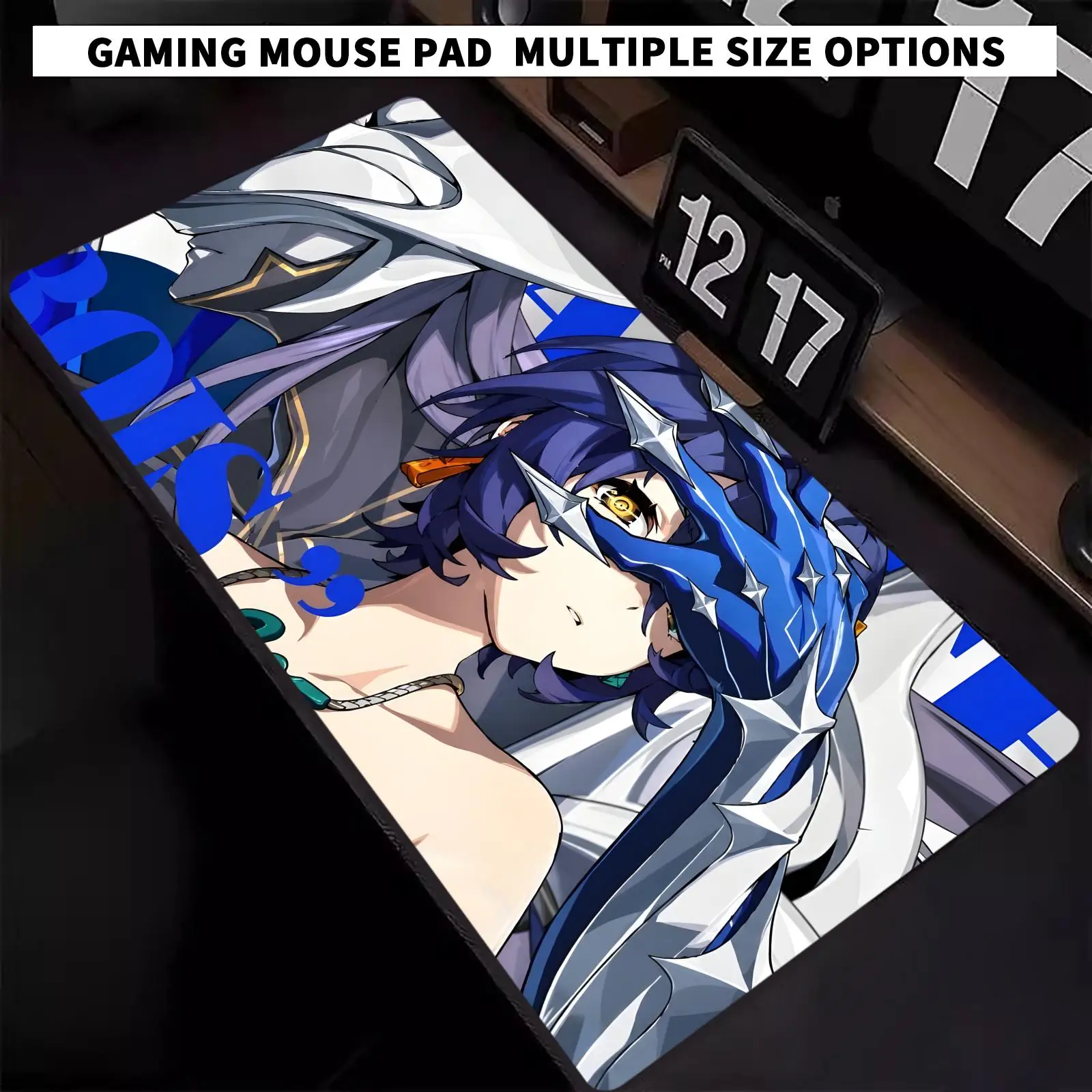 Zenless Zone Zero Pyrois Mouse Pad Mouse Pads Large Gaming Mousepad XXL Keyboard Gamer Mouse Pad Laptop Desk Mat Mouse Mats
