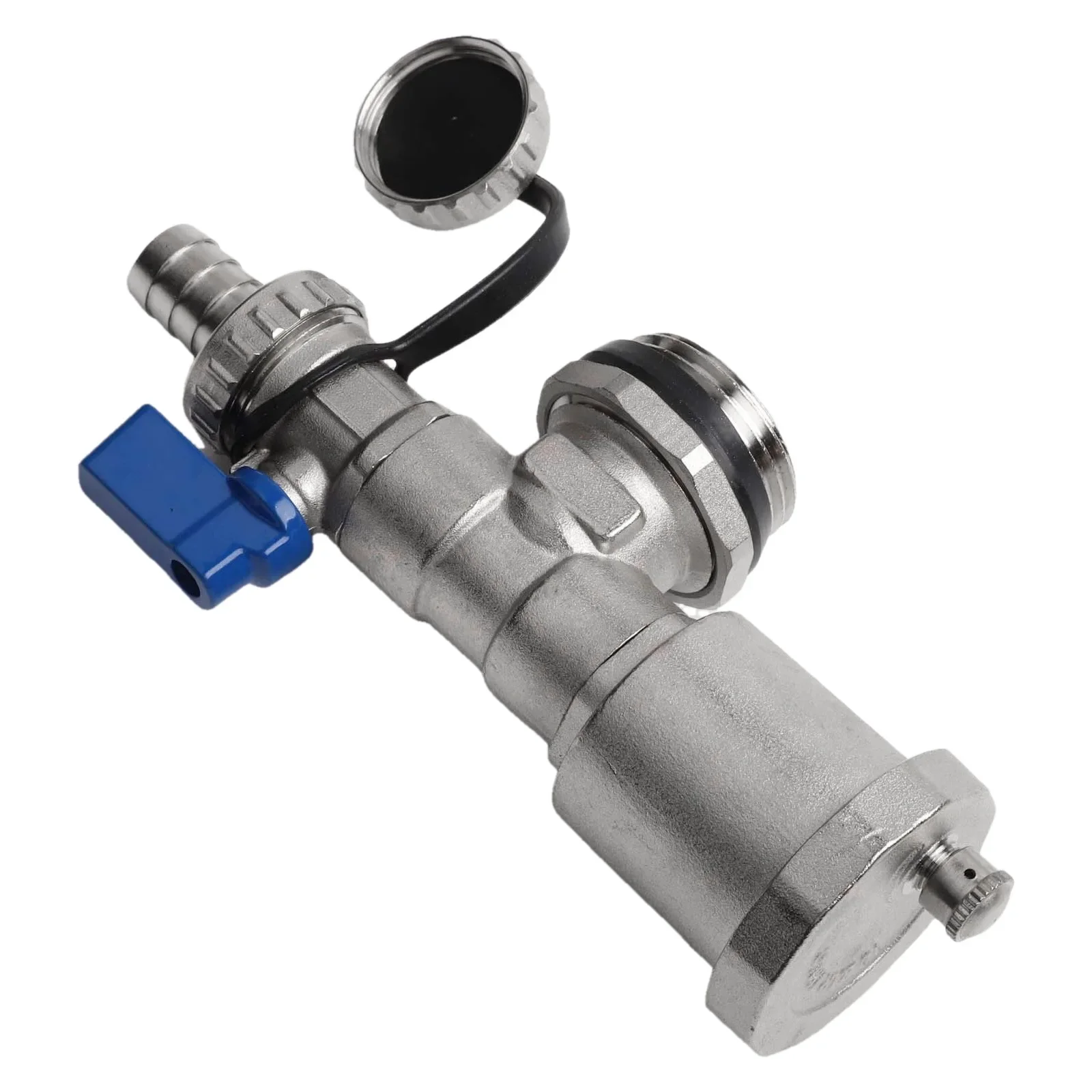 1/2pcs G1 DN25 Brass Heating Distributor Quick Automatic Bleeder Circuit Drain Taps Integrated Maintenance For Heating Systems