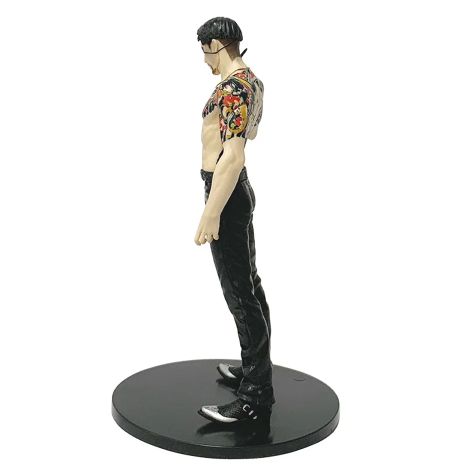 17cm YAKUZA juego Anime figura Goro Majima Kiryu Kazuma Yakuza figuras de acción estatuilla PVC colección modelo juguetes Halloween