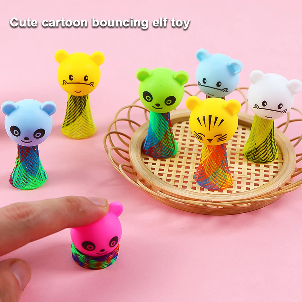 1/10PCS Funny Animal Jumping Dolls Surprise Children's Birthday Party Gifts Toys Pinata Filling Carnival Party Favors For Kids