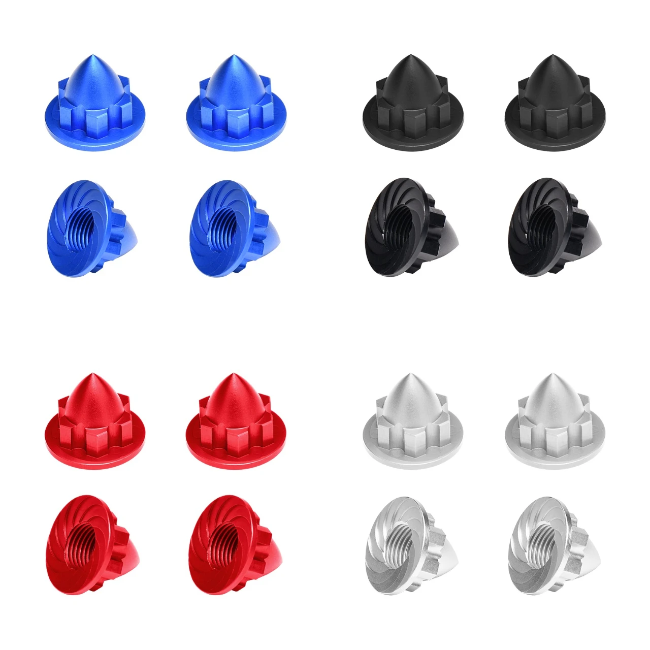 GPM 7075 Alloy 22mm Wheel Cone Locker For TRAXXAS 1/6 PRO SCALE 2WD SAND CAR 8S