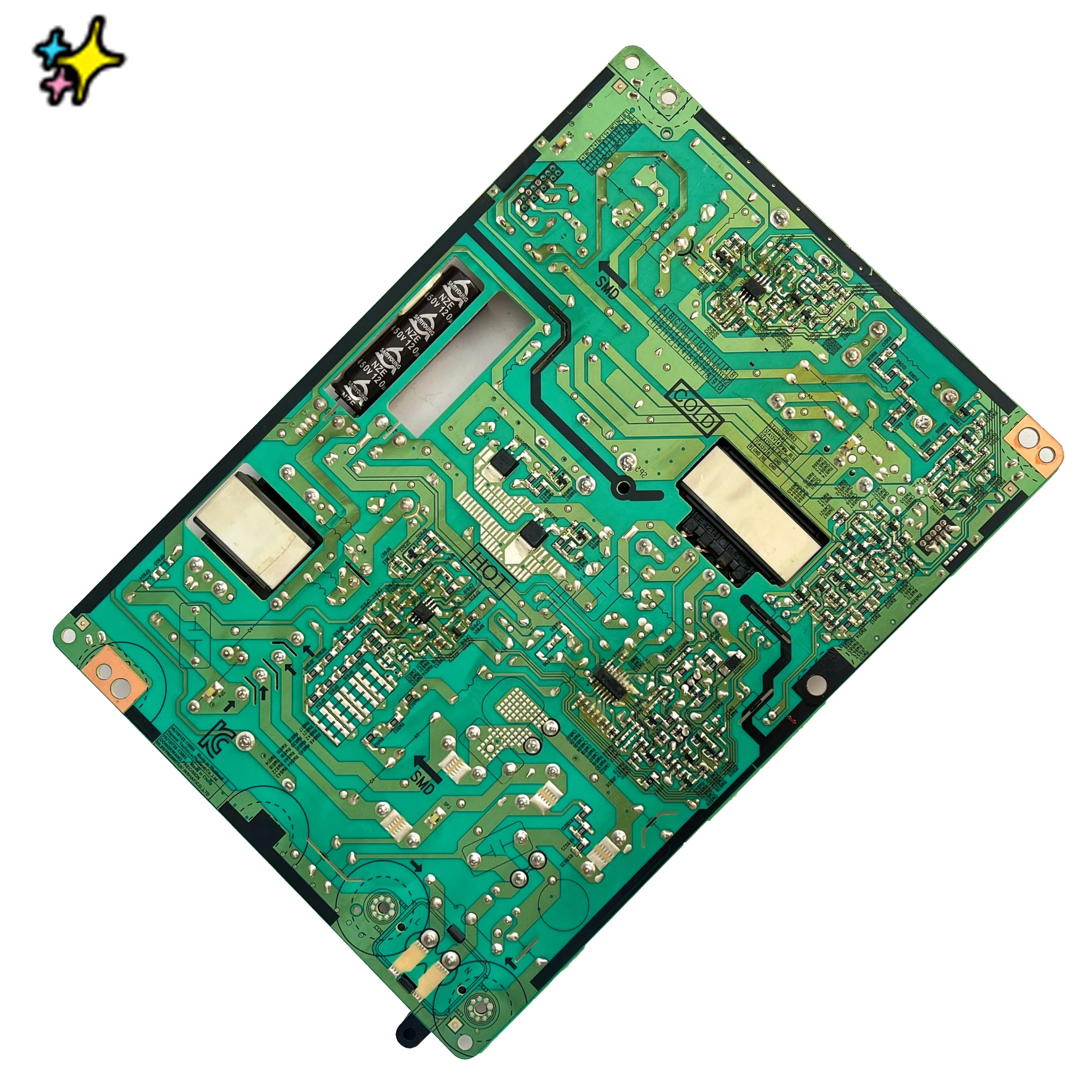 정품 오리지널 TV 파워 보드, L55S1_EHS BN44-00704H, 정상적으로 작동, LED TV UE55J6250SUXZG UE50H5000AK 액세서리