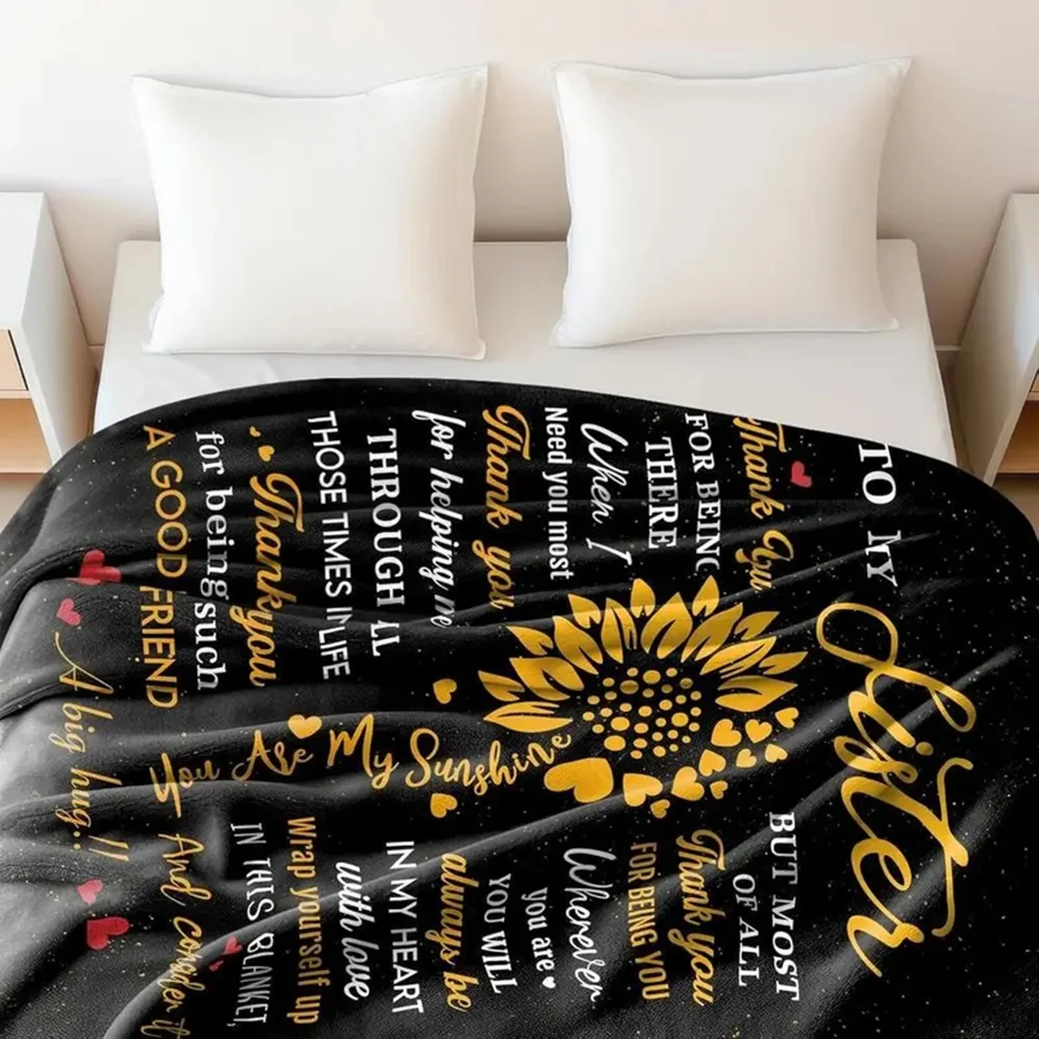 Custom Blanket, Gifts for Sister, Birthday Gift from Sis/Brother, Birthday Gift for Women, Sisters, Best Sisters, Gift Ideas