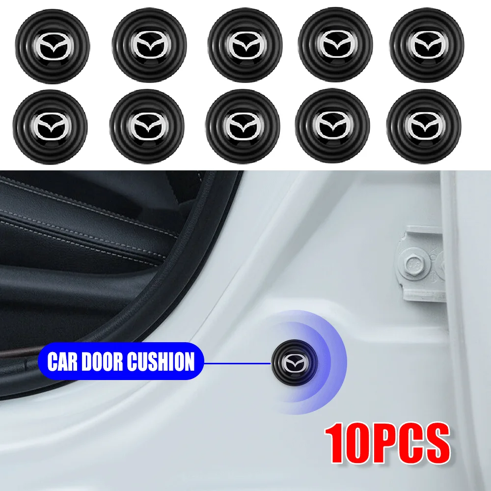 10 قطعة باب السيارة عازلة الحصير ملصقات لمازدا 2 3 5 6 7 323 626 RX7 RX8 MX3 MX5 Axela Atenza CX-3 CX-4 CX-5 CX-8 CX-7 CX-9 Demio
