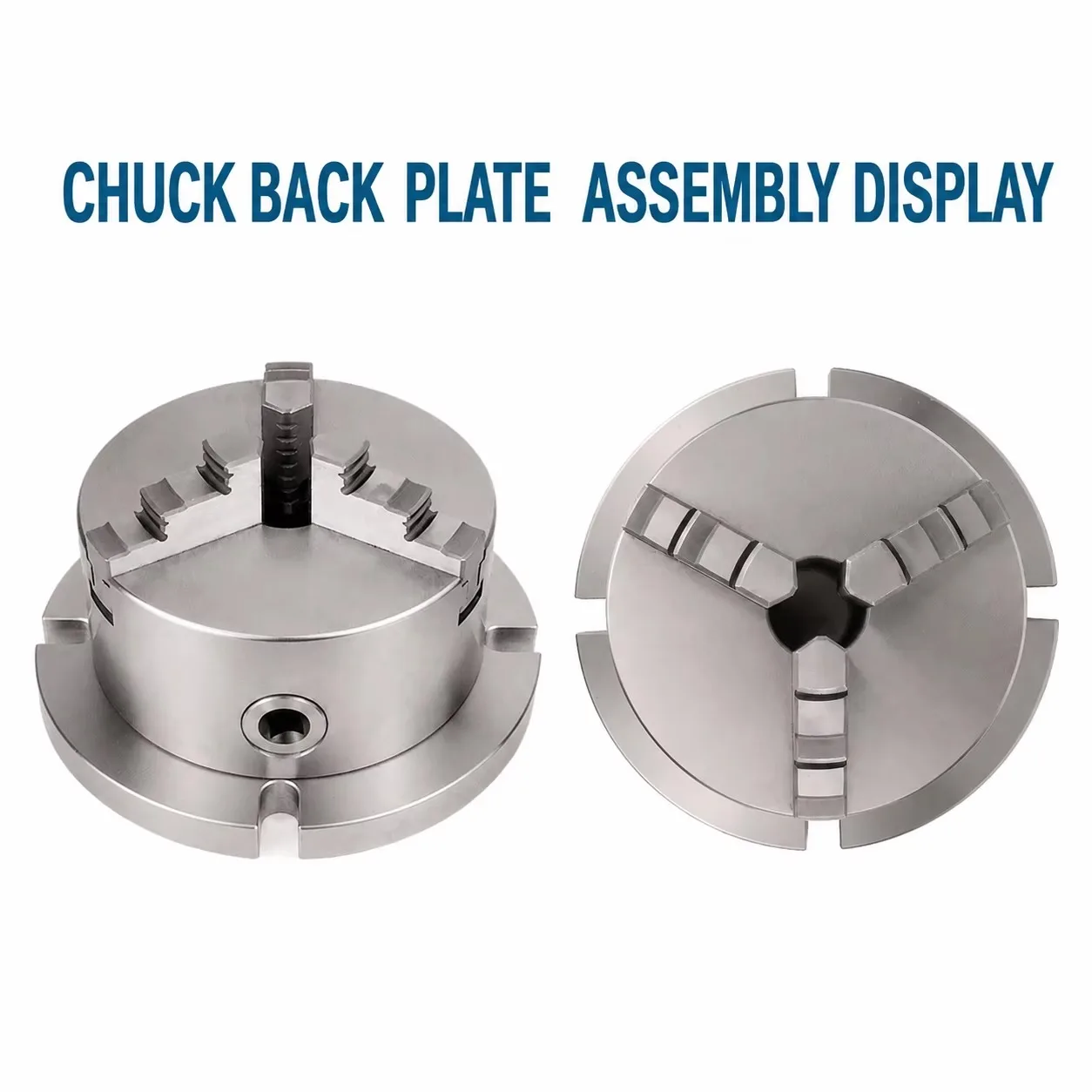 Vertical Lathe Chuck Flange Adapter K11 K12 80 100 125 160 200 250mm Mounting Base for CNC Drill Milling Machine Worktable