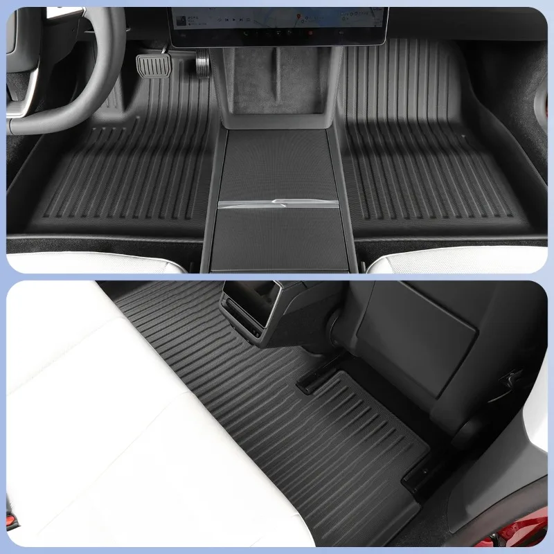 For Tesla Model 3 Highland 2024 Floor Mats & Trunk Liner, Full Protection Car Accessories