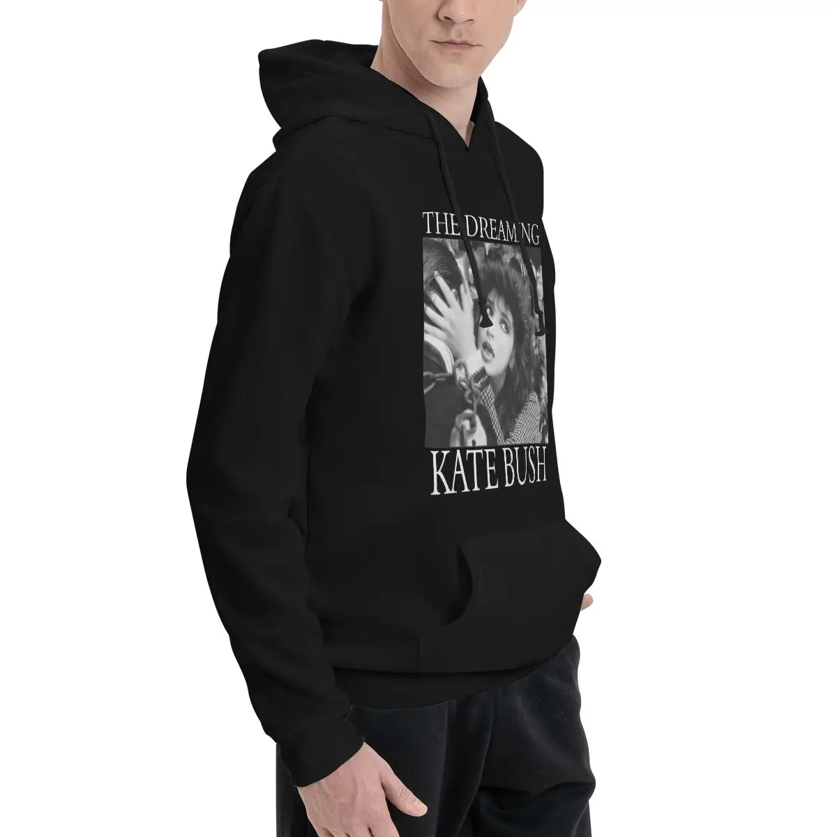 Men's The Dreaming Retro Music Comédia Poliéster Hoodie, moletom, Quente Dif Cores Tamanhos