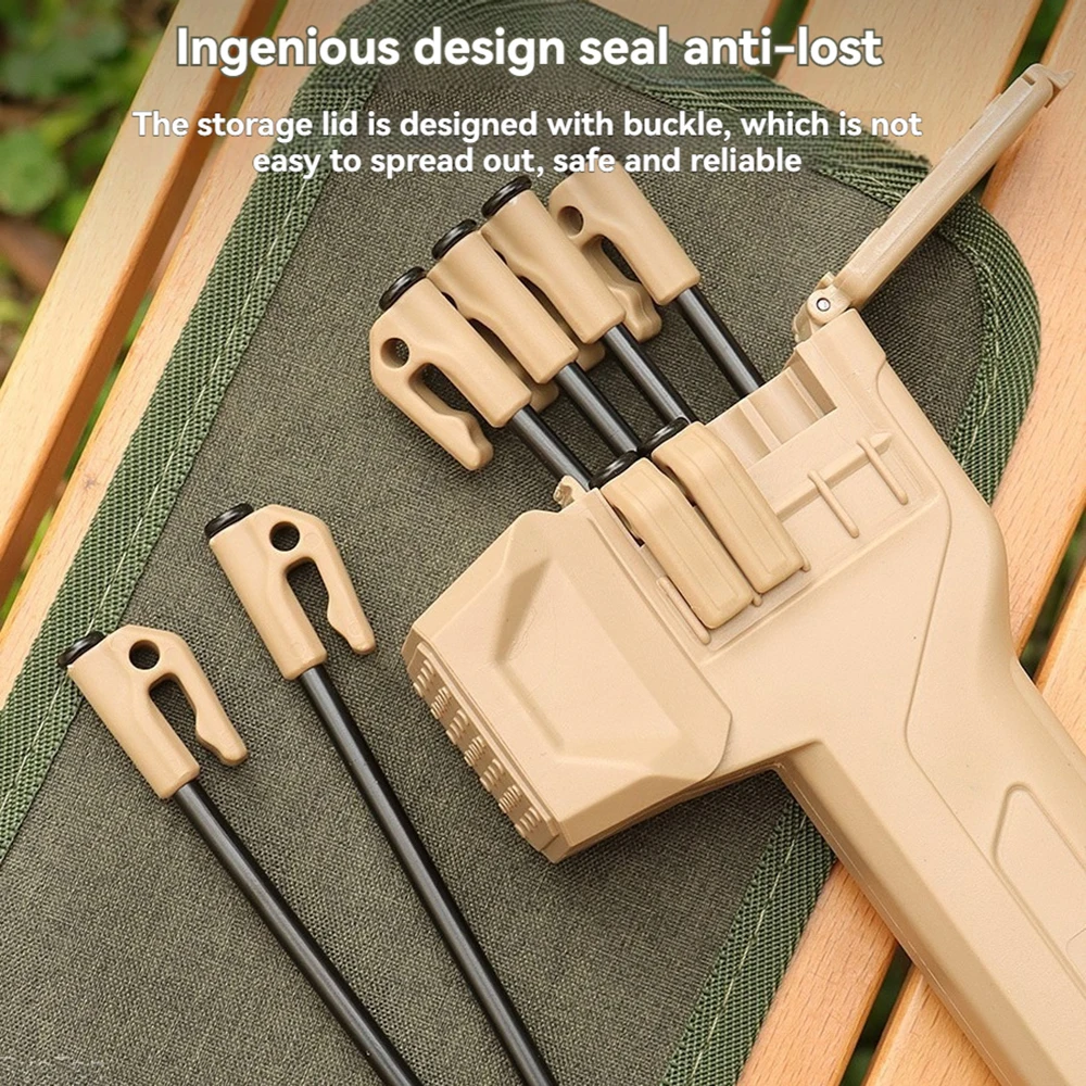 Genuine Dinghammer Outdoor Camping Tool - Multifunctional Tent Sky Ground Dinghammer Pull Bottle Opener