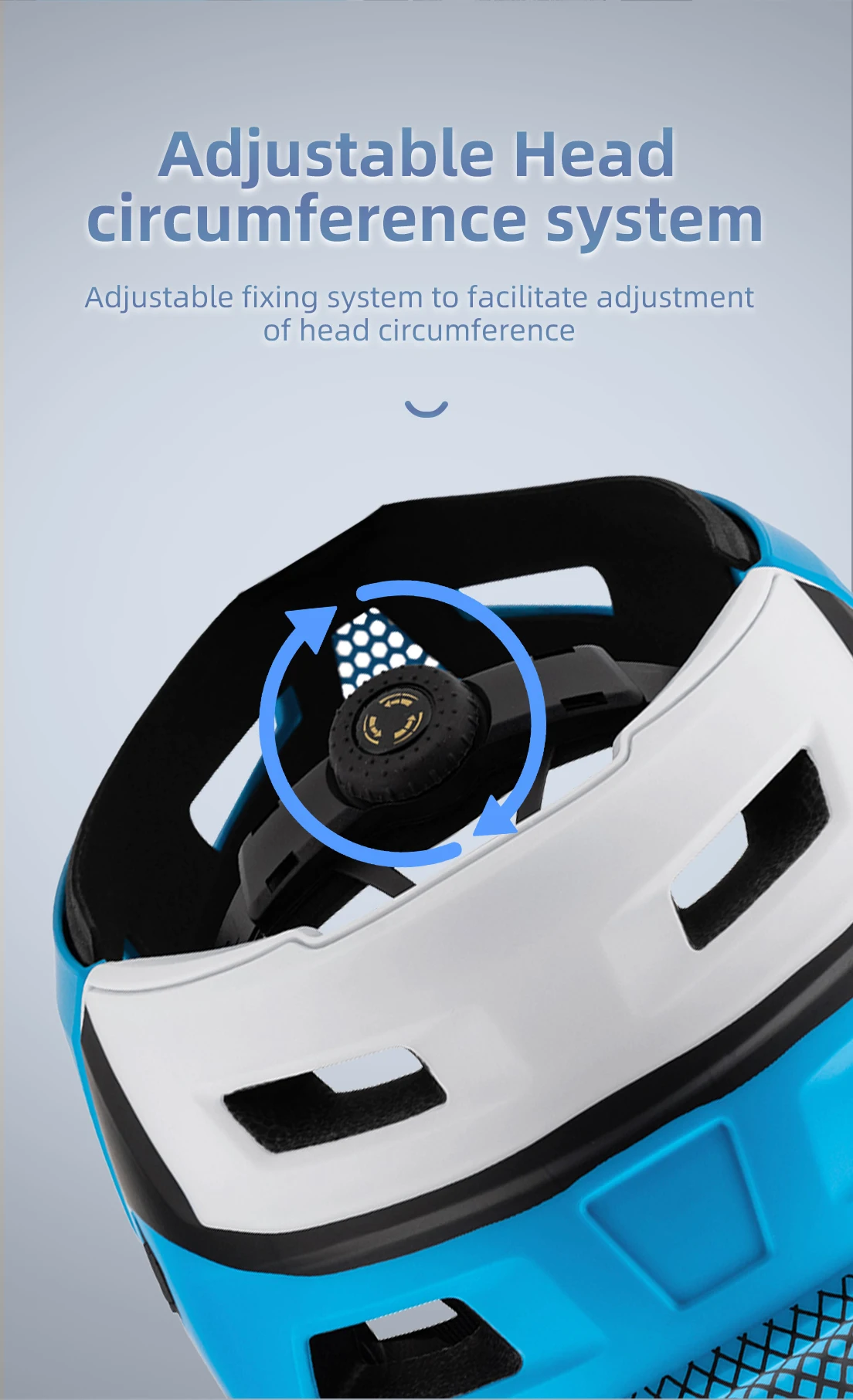Eastinear Cross-Country Fahrradhelm mit Abnehmbarem Design, Leichter Atmungsaktiver Mountainbike-Helm für Geländefahrten – Detail 8