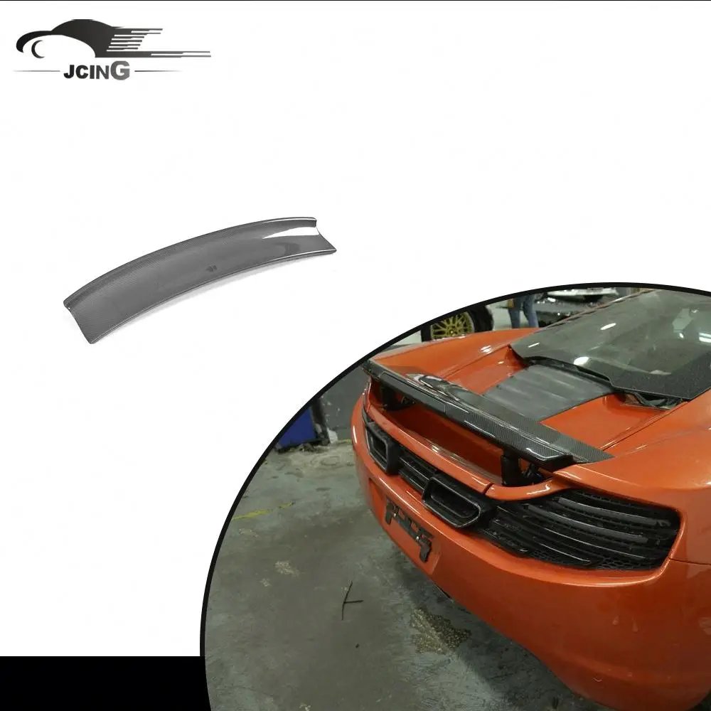 

Suitable for The carbon fiber active rear spoiler of the McLaren MP4-12C base coupe with two doors from 2011 to 2014
