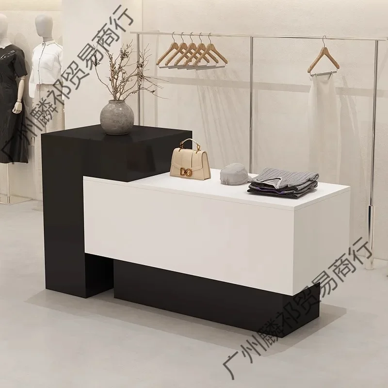Shoe and bag display cabinet Simple modern clothing store Nakajima Tai women's clothing and flowing water Tai children's clothin