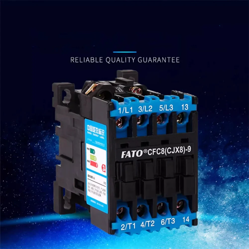 

Huatong FATO AC contactor CFC8 (CJX8) -9 12 16 25A flame-retardant AC contactor