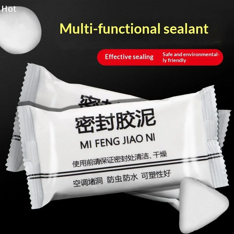 1Pcs Waterproof Sealant Mastic Quick Mending Mud Duct Sealing Clay For Sewer Pipe Wall Hole Air Conditioning Hole Repair