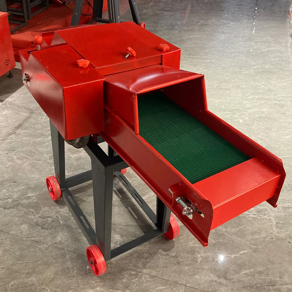 Mini Silage Chaff Cutter / Straw Crusher / Forage hay Cutting Machine for Animal Livestock Feed Processing