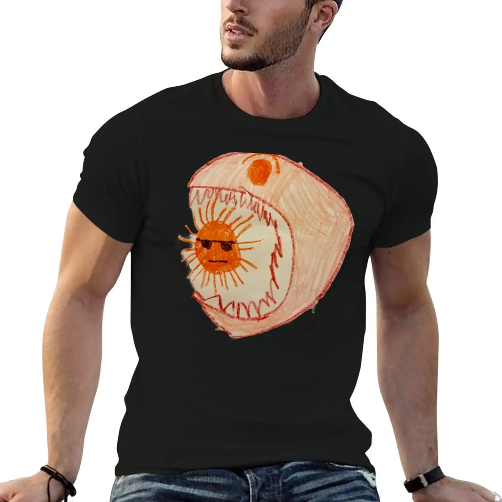 Sun Eater T-Shirt Casual Loose Fit Short Sleeve T-Shirt