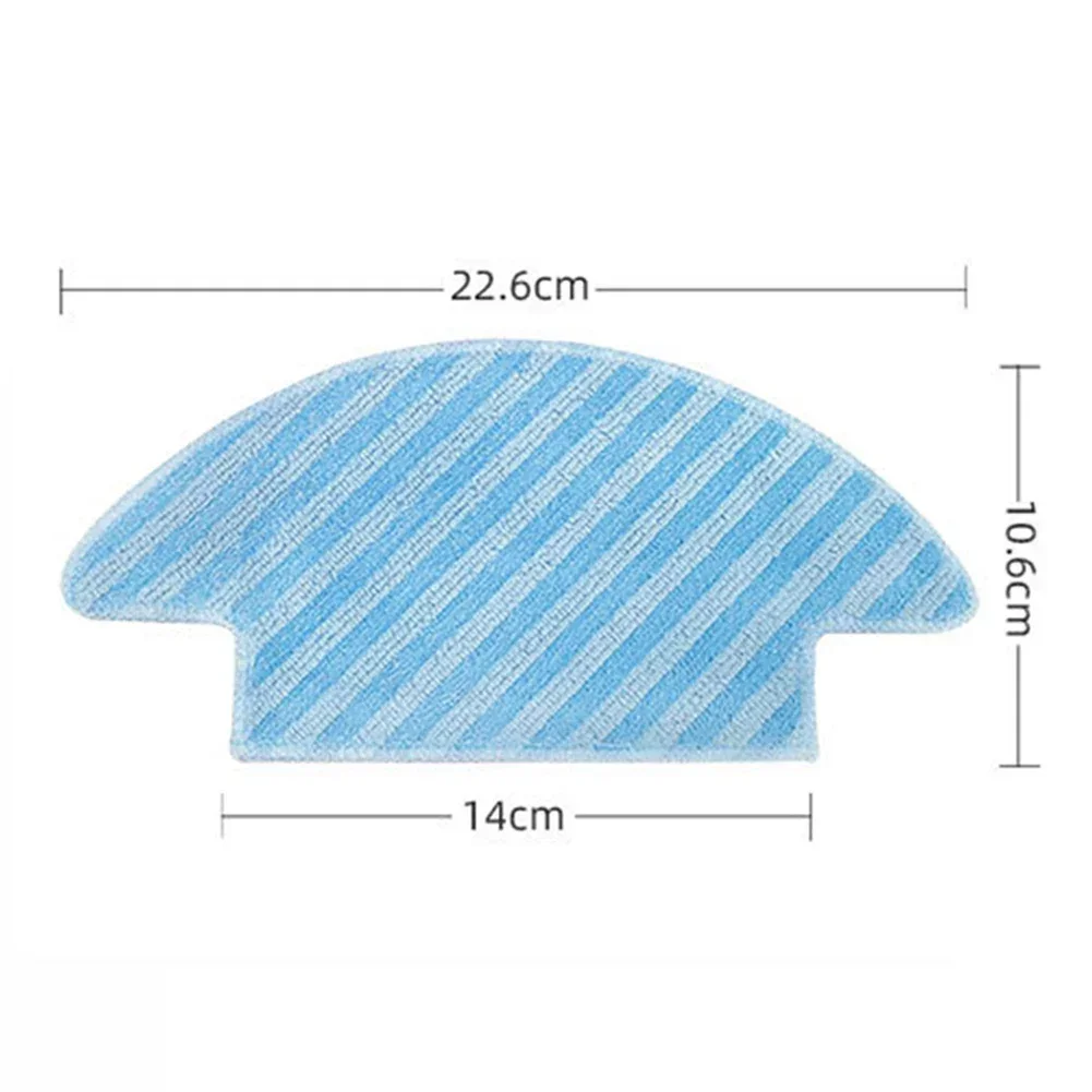 1pc Detachable Brackets & 2pcs Mop Cloth For Lafant M210 Robot Vacuum Cleaner Washable Reusable Strong Mop Cloth Brackets