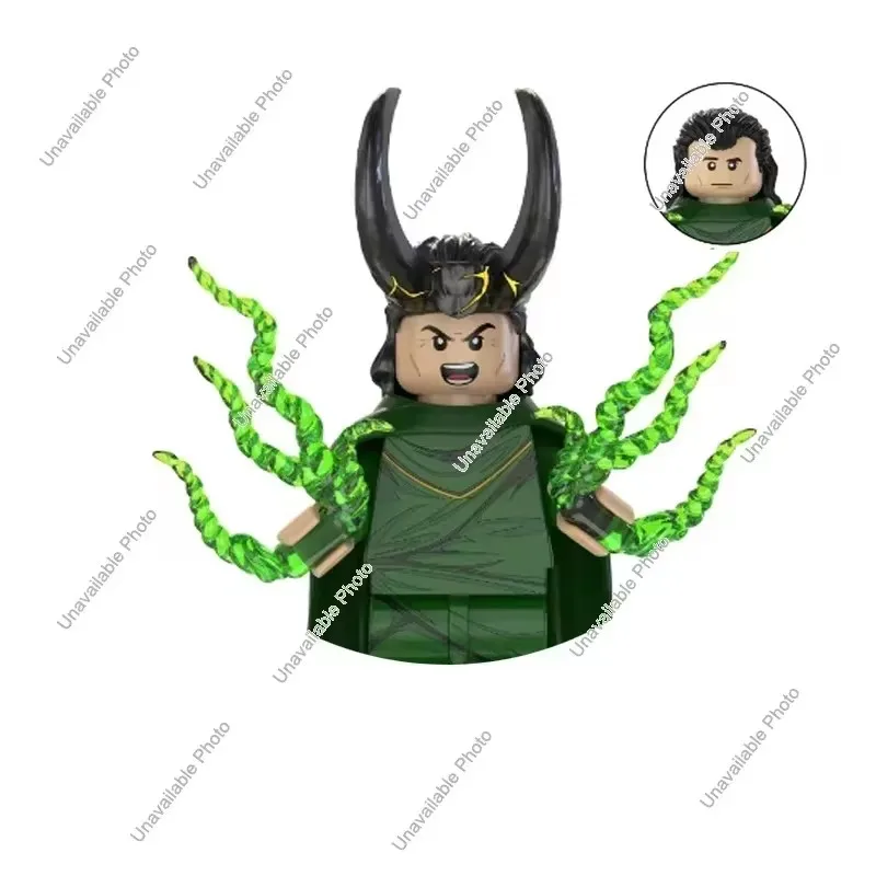 Hot Toys Mini-Bausteine Galactus Doctor Doom Thing Human Torch Invisible Woman Mister Fantastic Figuren-Modell für Kinderspielzeug