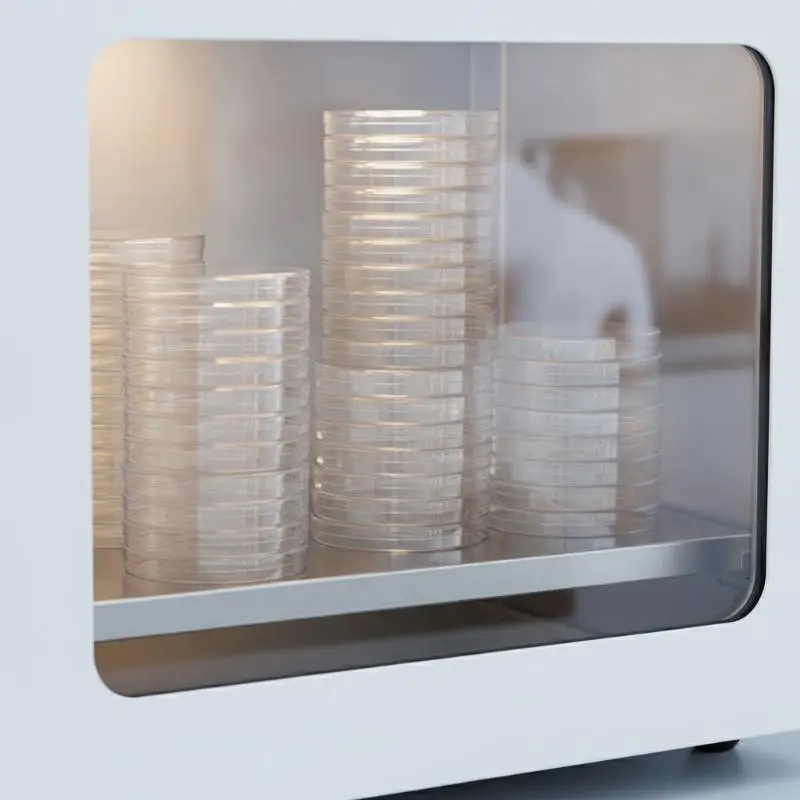 10Pcs Plastic Petri Dishes Round Transparent 35 to 90mm Cell Culture Plates for Medical Lab Bacteria Culture Testing Use