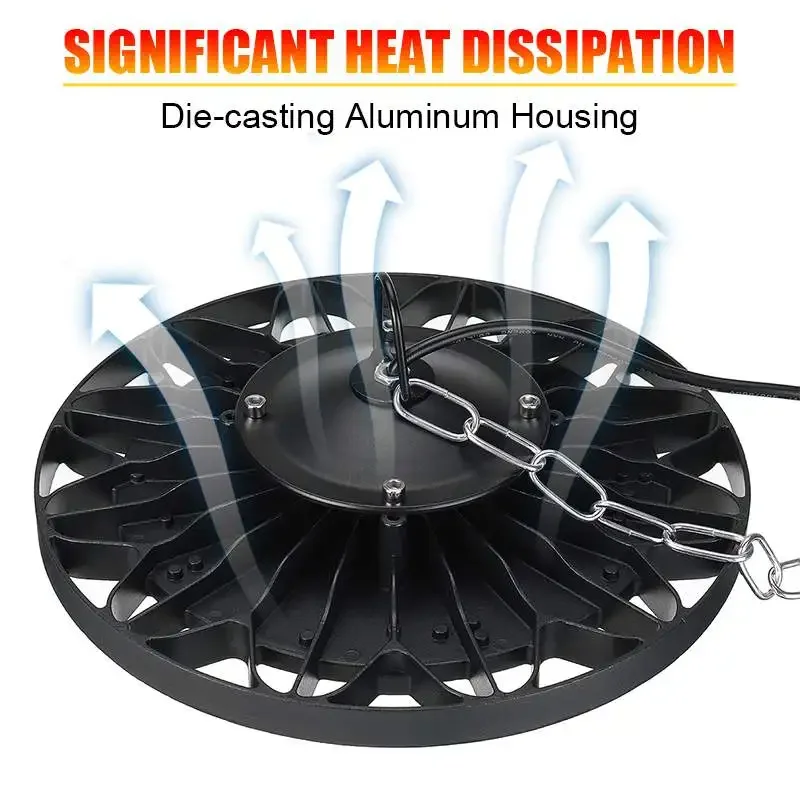 

200/400/600W LED Garage Light UFO Industrial Lighting 180-265V Warehouse Led High Bay Ceiling Light Home Workshop Lamp AU Plug