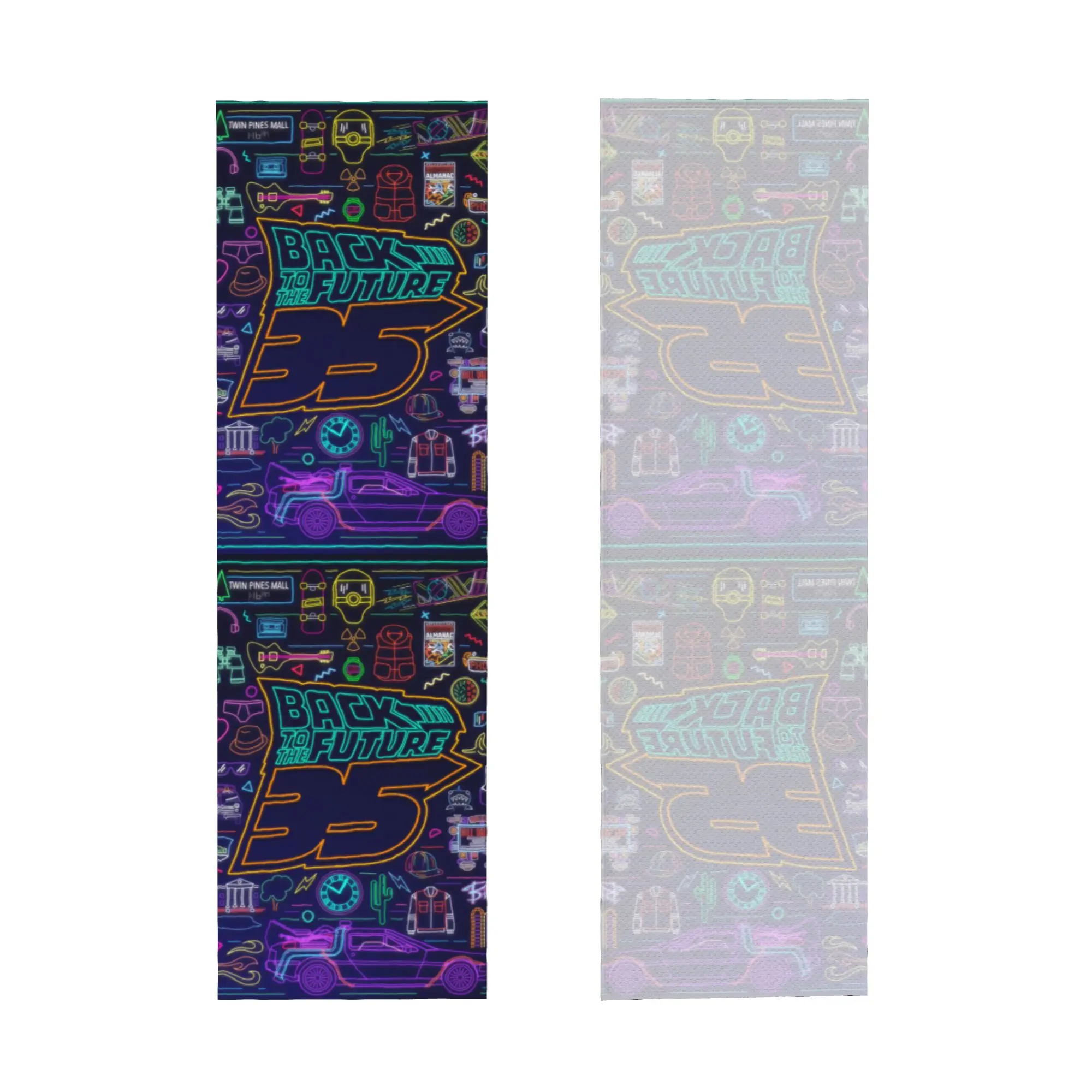 Back To The Future Cold Exercise Towel Quick Dry Face Towel Circuits Of Time Shower Towels