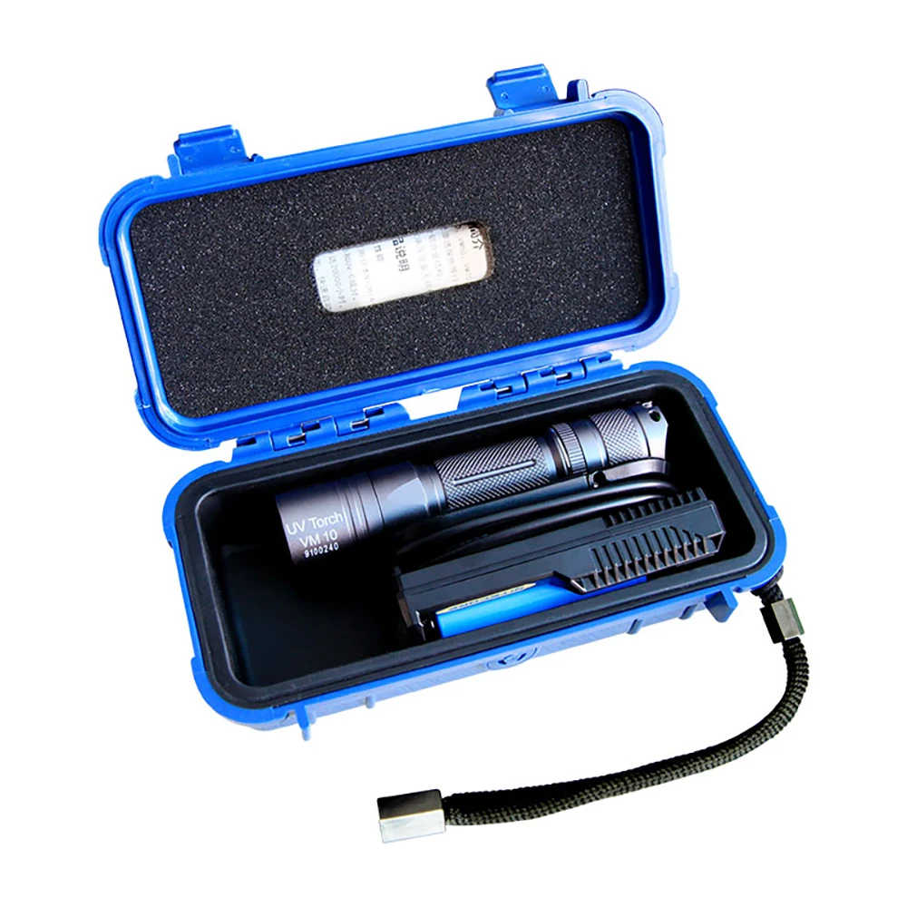 YUSHI VM10 Handheld Waterproof NDT LED UV Inspection Flashlight for Pipeline Fluorescence Weld Detection