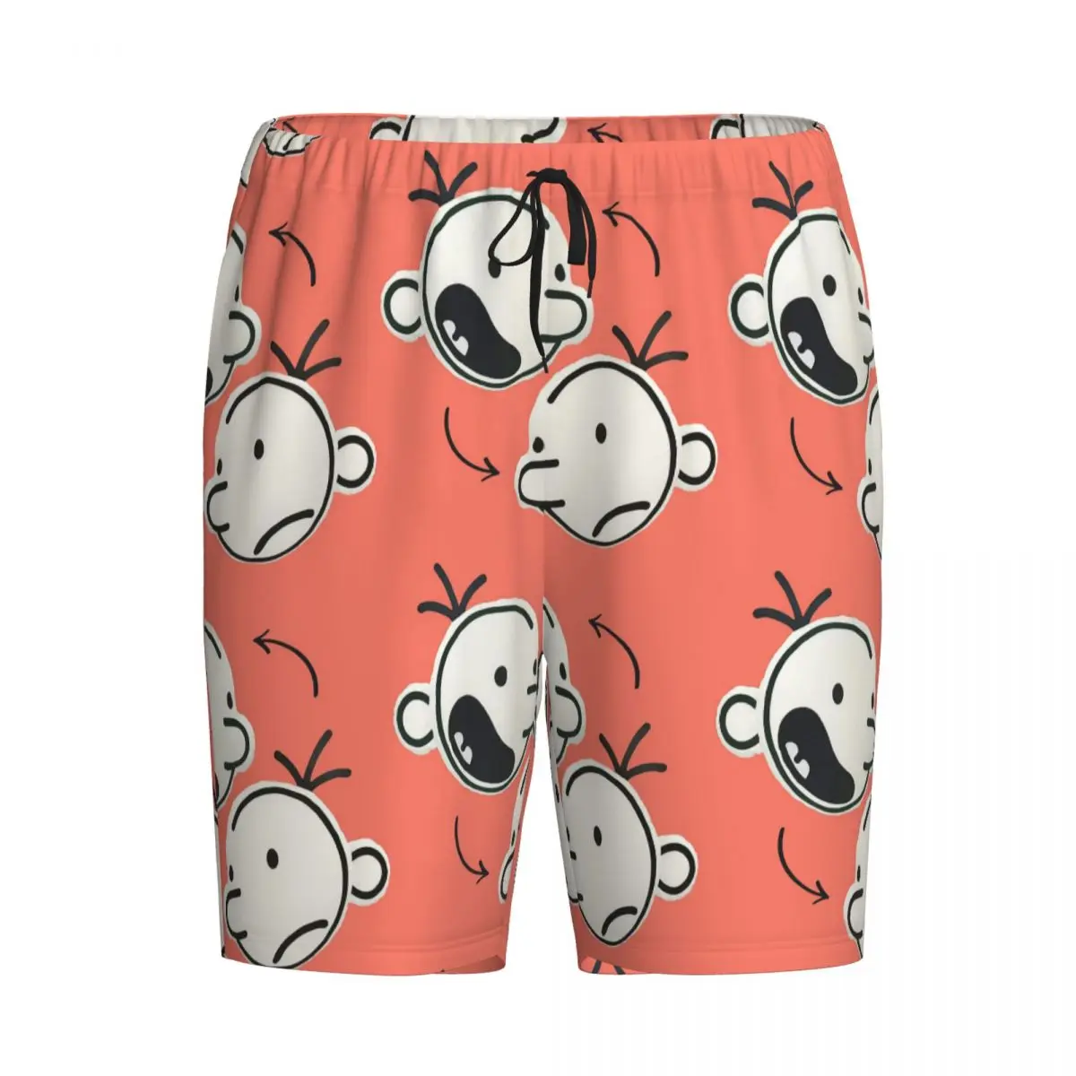 

Мужские пижамные шорты Custom Diary Of A Wimpy Kid Group, брюки для сна, домашняя одежда, нижняя часть комплекта для отдыха