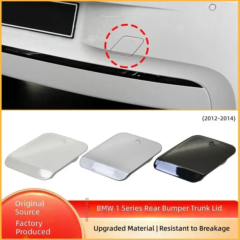 For BMW 1 Series F20 2012-2014 Rear Bumper Tow Hook Cover Trailer Hole Cap 51127293548
